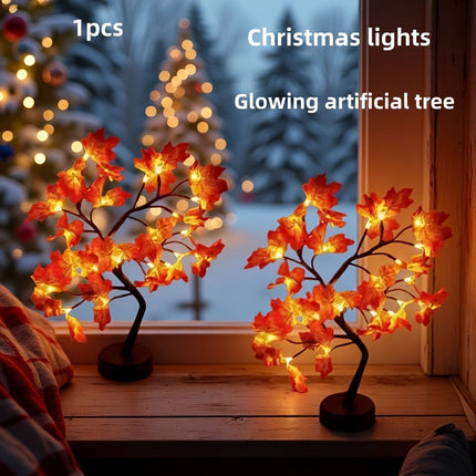 Maple Leaf Lamp, LED Table Lamp (USB)