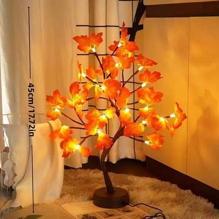 Maple Leaf Lamp, LED Table Lamp (USB)