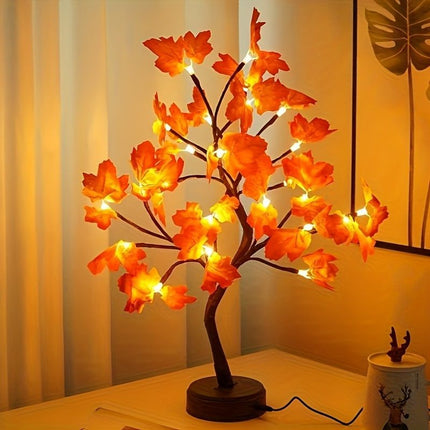 Maple Leaf Lamp, LED Table Lamp (USB)