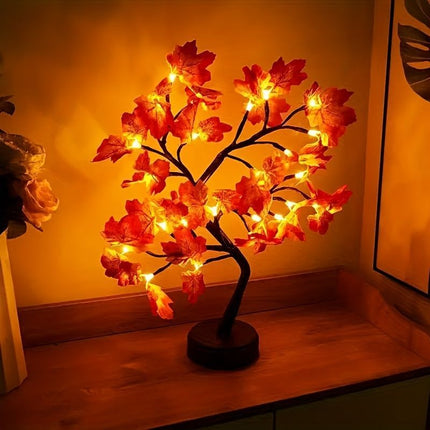 Maple Leaf Lamp, LED Table Lamp (USB)