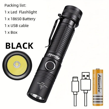 Powerful Flashlight, Rechargeable Flashlight (Size 12W)