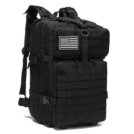Tactical Backpack Travel Backpack Outdoor Backpack Durable Backpack Organized - Black CP - Size Routine 45L