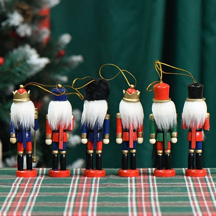 Nutcracker Soldier Figurine Set, Christmas Decorations (Size 12pcs)