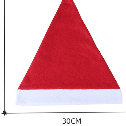 Adult Christmas Hats, Outdoor Christmas Decorations (Size 20PCS)