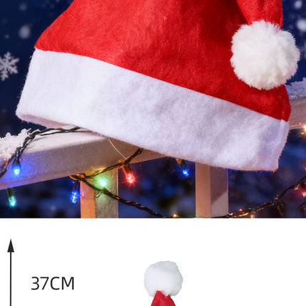 Adult Christmas Hats, Outdoor Christmas Decorations (Size 20PCS)