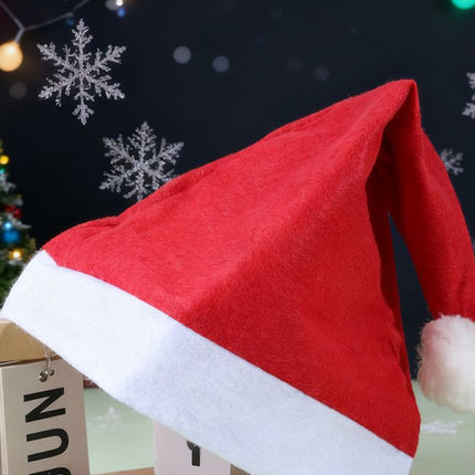 Adult Christmas Hats, Outdoor Christmas Decorations (Size 20PCS)