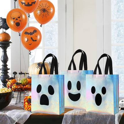 Halloween Gift Bags, Holographic Bags (Size 16PCS)