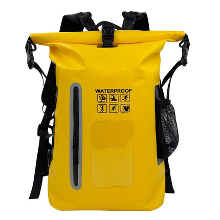 waterproof backpack, dry-wet separation, outdoor sports backpack, fishing backpack, camping backpack, canyoning backpack, swimming backpack, rafting backpack, waterproof gear, Australia outdoor backpack, hiking backpack water resistant - army green - Size