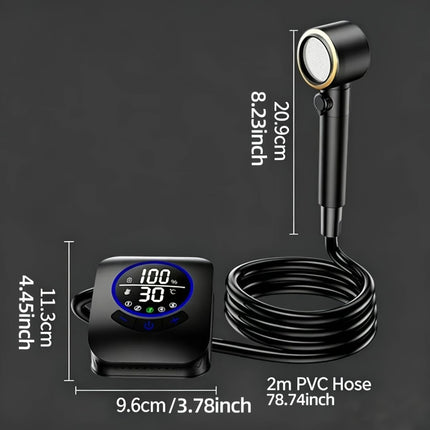 Portable Shower Head 8000mAh Battery Multi-Functional (Size 8000amh)