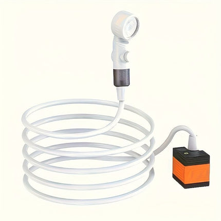 Portable Electric Water Heater, Camping Shower (Size 5000amh)