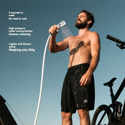 Portable Electric Water Heater, Camping Shower (Size 5000amh)
