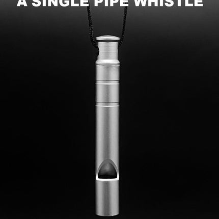 titanium alloy whistle, survival whistle, outdoor whistle, emergency whistle, high-frequency whistle, mountain climbing whistle, hiking whistle, camping whistle, safety whistle, Australia outdoor gear - Silver - Size 2PCS