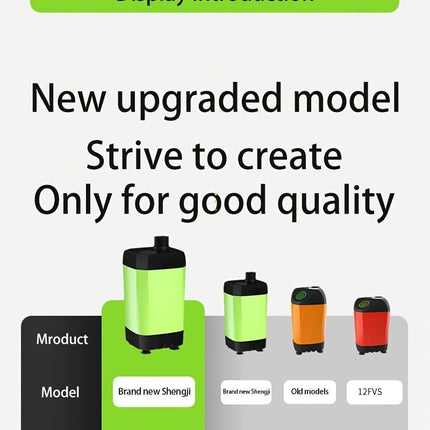 Portable Outdoor Shower Self-Priming Shower Rechargeable Shower Pump Camping - Green - Size 6000amh