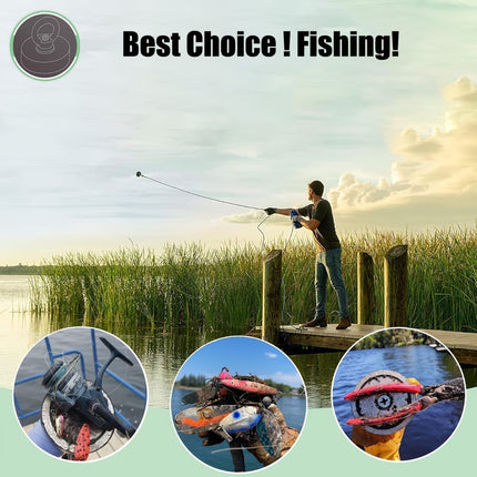 neodymium fishing magnet, N52 magnet, magnet fishing kit, deep sea magnet, river magnet fishing, Sera Phina magnet, strong magnet for fishing, Australian magnet fishing gear - Silver - Size 80kg-176IB