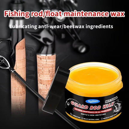 Fishing Rod Guard Wax, Beeswax Oil for Fishing Rods (Size)