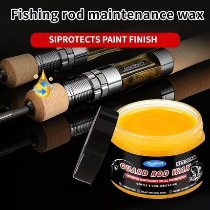 Fishing Rod Guard Wax, Beeswax Oil for Fishing Rods (Size)