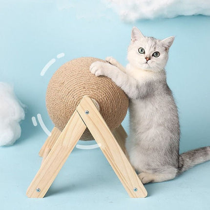 Cat Scratching Post, Vertical Cat Scratcher (Size L)