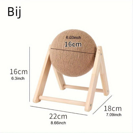Cat Scratching Post, Vertical Cat Scratcher (Size L)