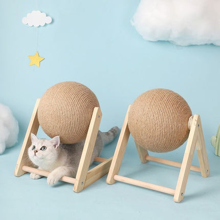 Cat Scratching Post, Vertical Cat Scratcher (Size L)