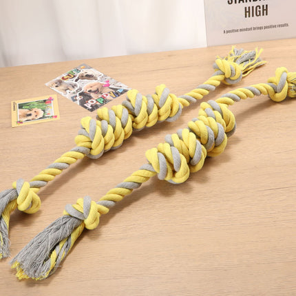 Cotton Rope Dog Toy, Chew Resistant Dog Toy (Size 2PCS)