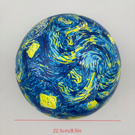 Van Gogh Soccer Ball, Starry Night Football (Size Starry Sky)