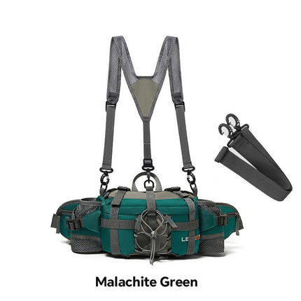 Bicycle Bag Cycling Bag Waist Chest Bag Bike Accessories High-Quality Bag - Green - Size Regular