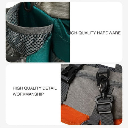 Bicycle Bag Cycling Bag Waist Chest Bag Bike Accessories High-Quality Bag - Green - Size Regular