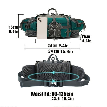 Bicycle Bag Cycling Bag Waist Chest Bag Bike Accessories High-Quality Bag - Orange - Size Regular