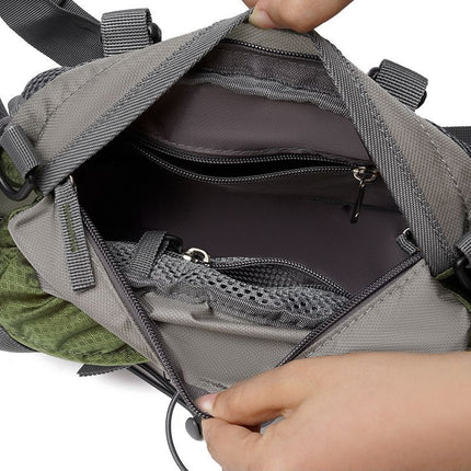 Bicycle Bag Cycling Bag Waist Chest Bag Bike Accessories High-Quality Bag - Orange - Size Regular