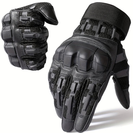 Cycling Gloves All-Round Protection Gloves Durable Cycling Gloves Ergonomic - Camel - Size S