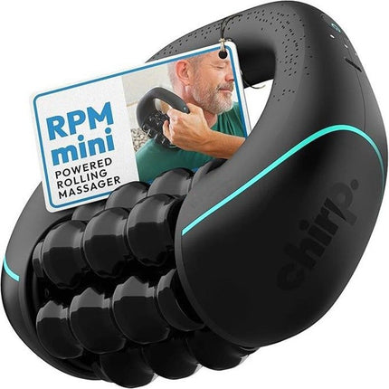 rolling wheel massager, percussion massager, deep tissue massage, muscle recovery, full body massage, 3 speed massager, sports recovery, Australian massage device - Black - Size General-purpose motor