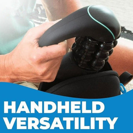 rolling wheel massager, percussion massager, deep tissue massage, muscle recovery, full body massage, 3 speed massager, sports recovery, Australian massage device - Black - Size General-purpose motor