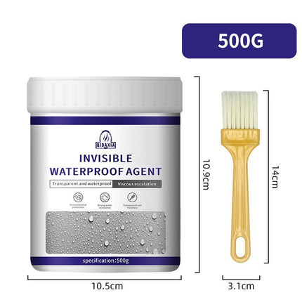 transparent waterproof coating, clear sealant, waterproof sealant Australia, RV waterproofing, roof waterproofing, wall waterproofing, window waterproofing, gutter waterproofing, pipe waterproofing, outdoor sealant, DIY waterproofing - White - Size 1000ml