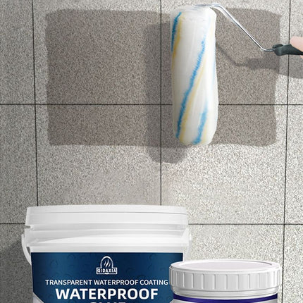 transparent waterproof coating, clear sealant, waterproof sealant Australia, RV waterproofing, roof waterproofing, wall waterproofing, window waterproofing, gutter waterproofing, pipe waterproofing, outdoor sealant, DIY waterproofing - White - Size 300ml