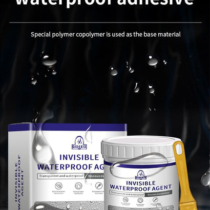 transparent waterproof coating, clear sealant, waterproof sealant Australia, RV waterproofing, roof waterproofing, wall waterproofing, window waterproofing, gutter waterproofing, pipe waterproofing, outdoor sealant, DIY waterproofing - White - Size 500ml
