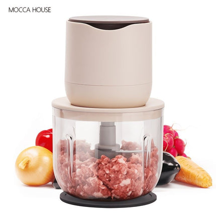 Wireless Meat Grinder, USB Charging Meat Grinder (Size 600ml)