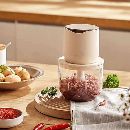 Wireless Meat Grinder, USB Charging Meat Grinder (Size 600ml)