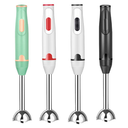 NIRVA Hand Blender, 400W hand blender, 2 blade immersion blender, low noise stick blender, milk frother, baby food blender, smoothie maker, kitchen blender Australia, quiet hand blender, ergonomic blender - White - Size A set of plastic