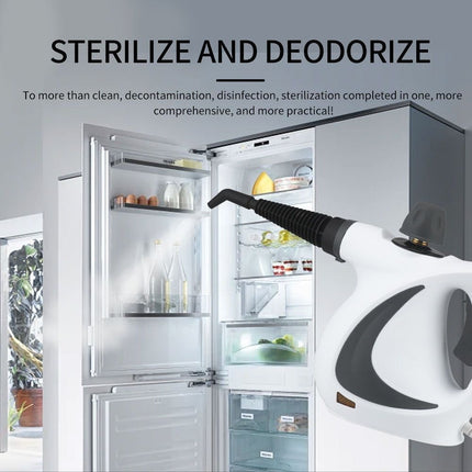 multifunctional steam cleaner, high-pressure steam cleaner, home cleaning Australia, air conditioner cleaner, kitchen range hood cleaner, chemical-free cleaning, steam sanitizer - Yellow - Size A12-piece set