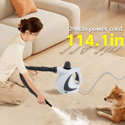 multifunctional steam cleaner, high-pressure steam cleaner, home cleaning Australia, air conditioner cleaner, kitchen range hood cleaner, chemical-free cleaning, steam sanitizer - Yellow - Size A12-piece set