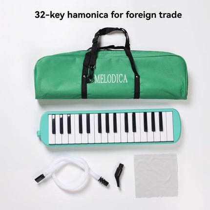32-key melodica, 37-key melodica, student melodica, beginner melodica, musical instrument, music education, portable instrument, Australian students, classroom music - Red - Size 37