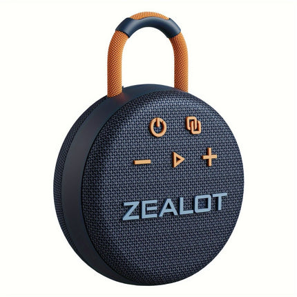 outdoor bluetooth speaker, portable speaker with subwoofer, IPX7 waterproof speaker, wireless dual speaker pairing, beach speaker, camping speaker, party speaker, Australian outdoor audio - Navy - Size IPX7-rated waterproofing