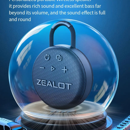 outdoor bluetooth speaker, portable speaker with subwoofer, IPX7 waterproof speaker, wireless dual speaker pairing, beach speaker, camping speaker, party speaker, Australian outdoor audio - Navy - Size IPX7-rated waterproofing