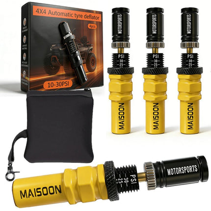 4X4 Tyre Deflator Automatic Valve Stems Adjustable Tyre (8pcs)