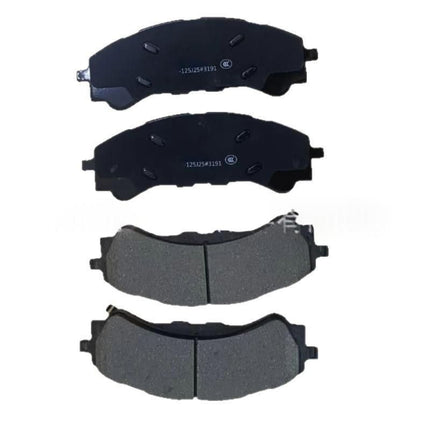 Ford Ranger ceramic brake pads, Ford Bronco brake pads, Everest brake pads, 2011-2023 Ford front brake pads, OEM MB3C-2001-BC, ceramic disc brake pads, Ford off-road brake upgrade - 04465-0E060 - Size 4pcs