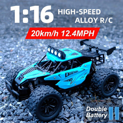 1:16 metal RC car, high-speed drifting, off-road racing car, boys toy car, 2.4GHz remote control, outdoor play toy, drift car, remote control car for kids, Australian toy - Orange - Size variable speed