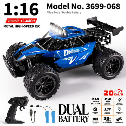 1:16 metal RC car, high-speed drifting, off-road racing car, boys toy car, 2.4GHz remote control, outdoor play toy, drift car, remote control car for kids, Australian toy - Orange - Size variable speed