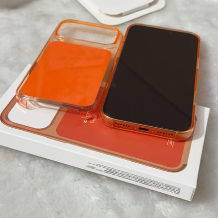 transparent phone case, magnetic phone case, animated phone case, phone accessories, phone protection, Australia phone case - Orange - Size iPhone 15