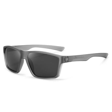 men's sports sunglasses, TR90 sunglasses, polarized sunglasses, UV protection sunglasses, driving sunglasses, cycling sunglasses, Australian sun protection - Black - Size 1PCS