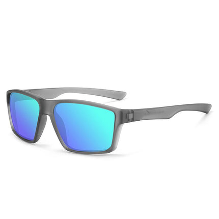 men's sports sunglasses, TR90 sunglasses, polarized sunglasses, UV protection sunglasses, driving sunglasses, cycling sunglasses, Australian sun protection - Black - Size 1PCS